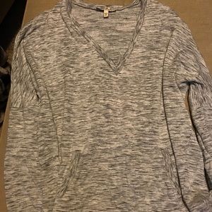 Cozy Gray Long Sleeve Sweater